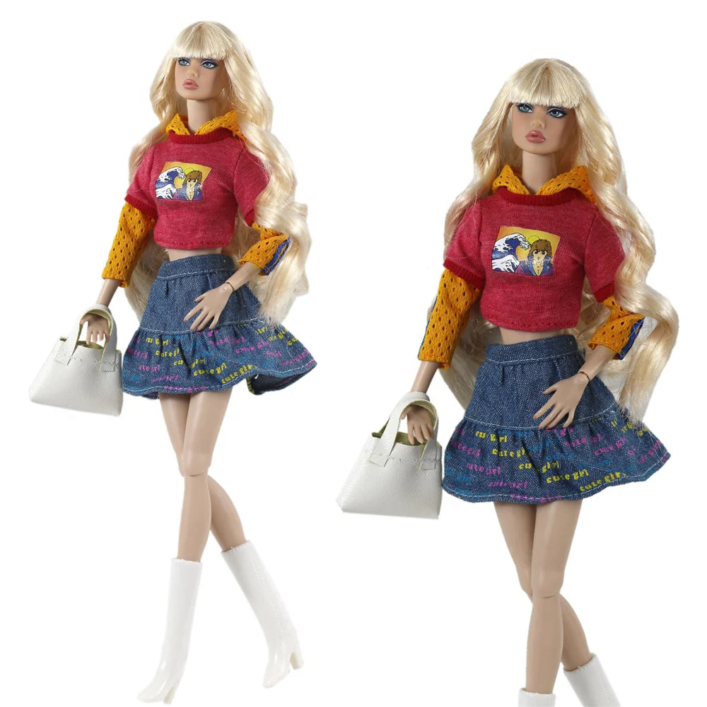 Doll Clothes 1:6 Scale Clothes Outfit for 11.5 inch 30cm Doll Many Style for Choice Gifts for girls