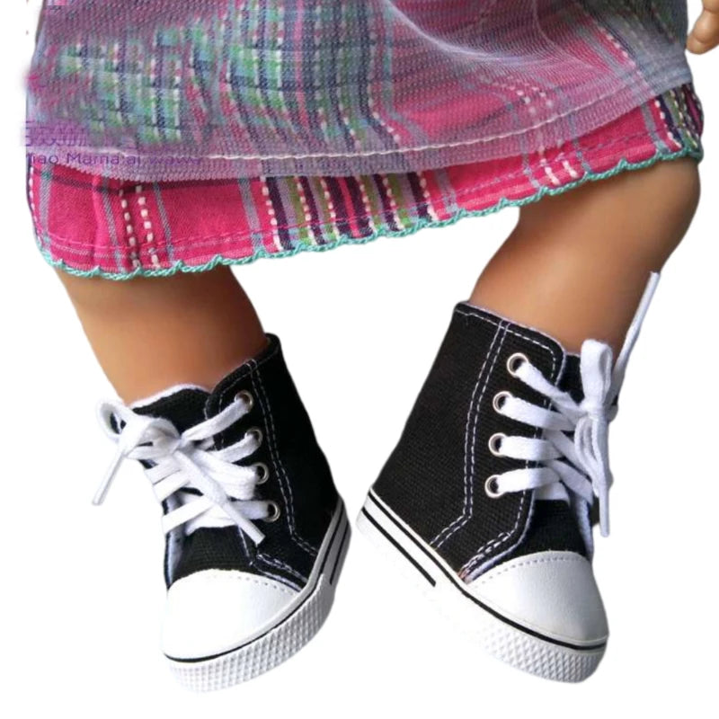 doll shoes for 43cm baby new born Dolls Reborn Baby Doll shoes for 18" girls doll cute animal princess shoes