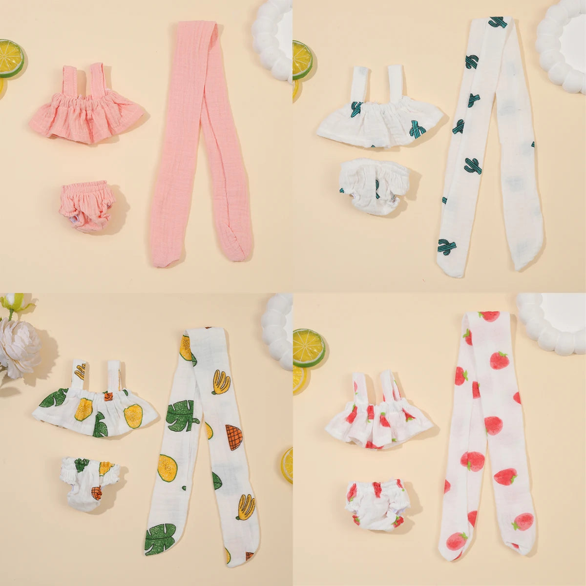 Doll clothes for 12.99 Inch 33CM Dolls Baby Toys Doll accessories Vest Dress Doll Clothes For American Reborn Baby Dolls