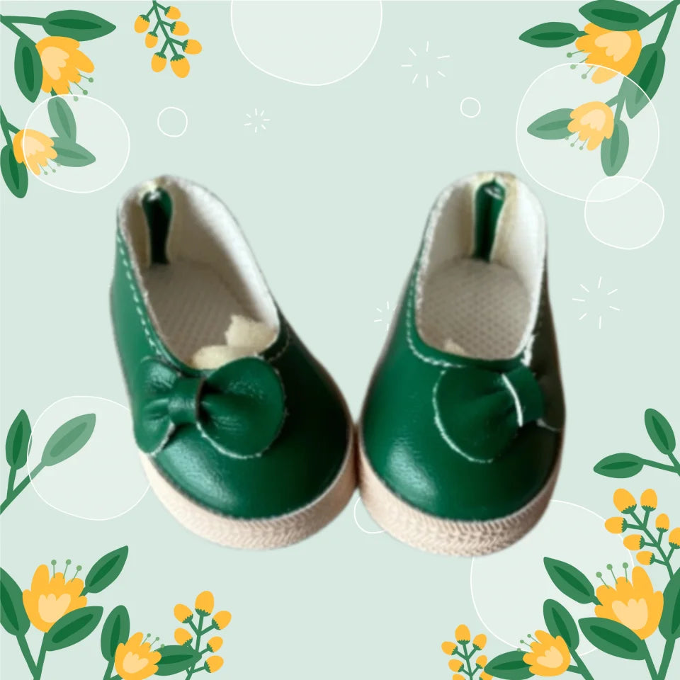 New Design 6cm Fashion Girl Doll Shoes Fit for Paola Reina & Mia Corolle Trendy 1/4 Scale Doll Footwear Cute Toy Shoes for Dolls