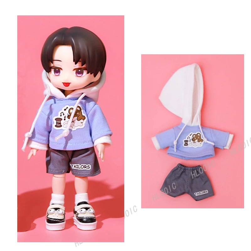 Ob11 Clothes Sets 1/12 BJD Doll Clothes Obitsu11 GSC Doll  Clothes & 11cm BJD Doll Clothes Pants