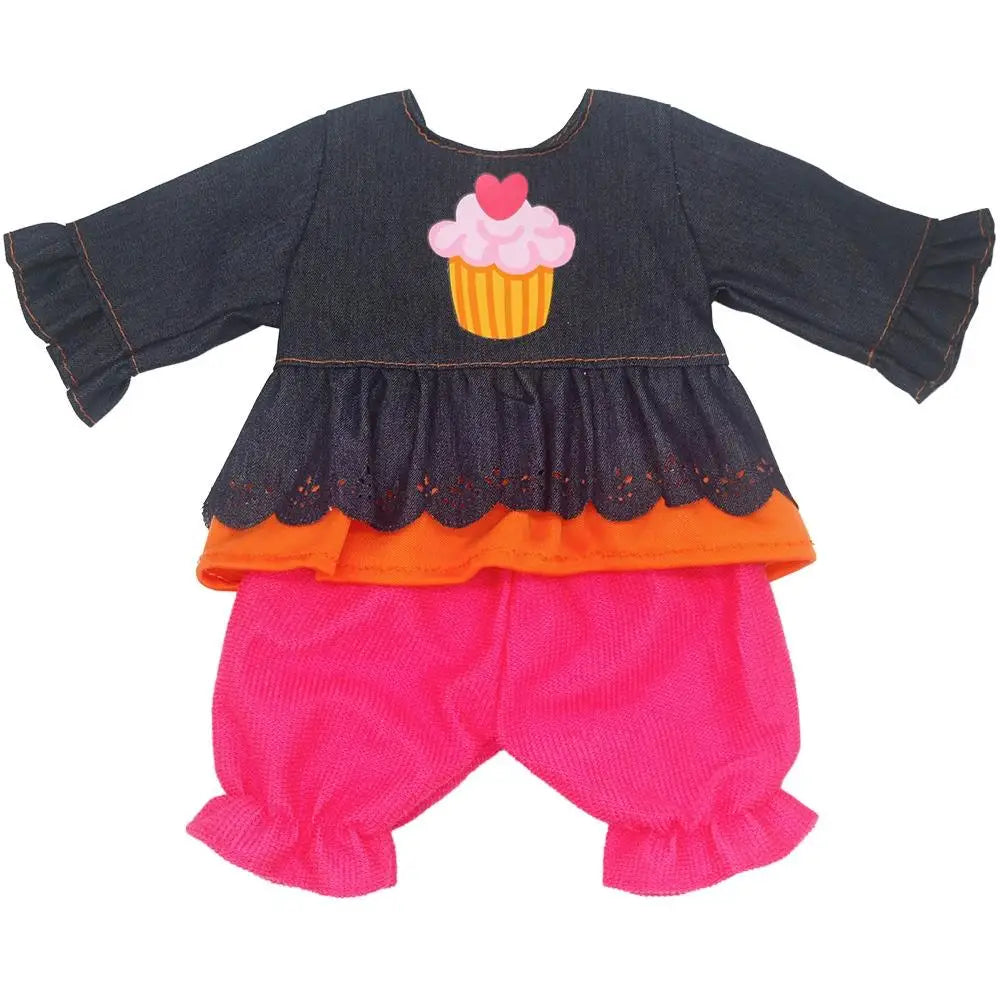 Doll Clothes For 18-inch Doll American Doll Accessories Soft And Warm Autumn And Winter Fabrics Fashion Jackets, Jeans Gift