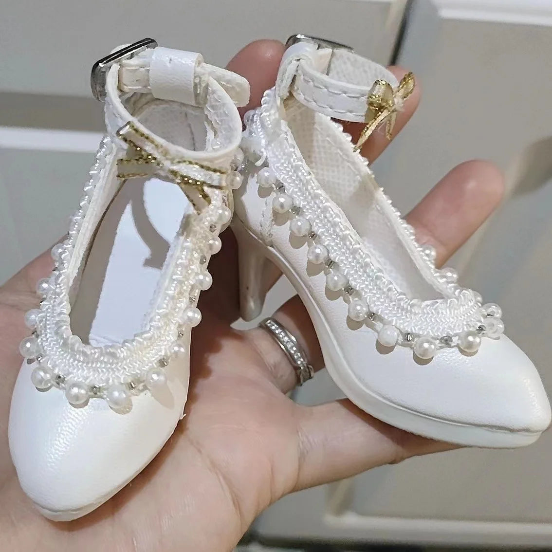 Fashion 60cm Doll Shoes Boots 1/3 Bjd Doll Shoes 7.5cm Foot Wear Shoes Toy Doll Accessories