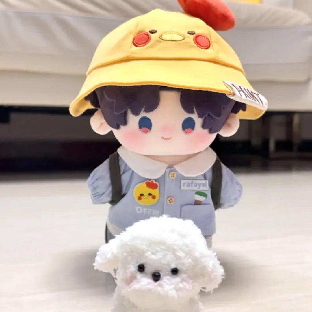 Only Clothes 20cm Cotton Doll Clothes Set With Hat Kindergarten Theme Qi Yu Doll Costume For Plush Toys Love In Deep Space