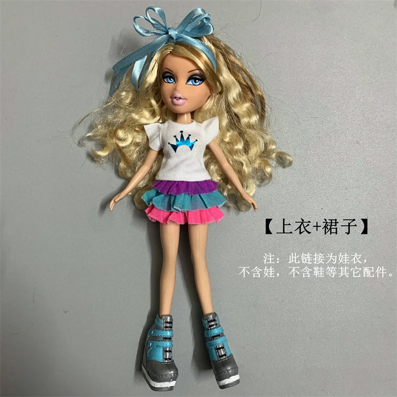 matched suit clothes for 30cm doll clothes fashion cool doll clothes