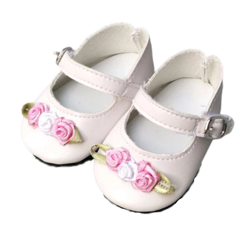 doll shoes for 43cm baby new born Dolls Reborn Baby Doll shoes for 18" girls doll cute animal princess shoes