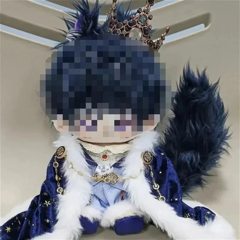 Multicolor Doll Clothes Gift 20CM Cotton Doll toy Chinese Retro Set Props Mini Hanfu Suit DIY Dress Up soft Stuffed Idol Dolls