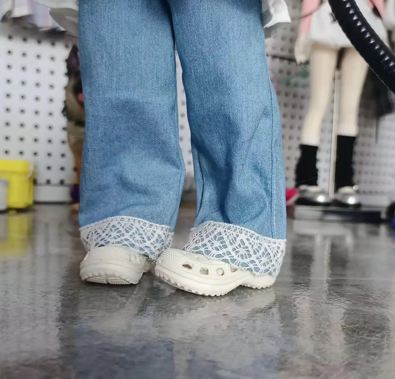 Fashion 30cm Doll Shoes Slippers 1/6 Bjd Doll Shoes Accessories  5x2.8x3.4cm