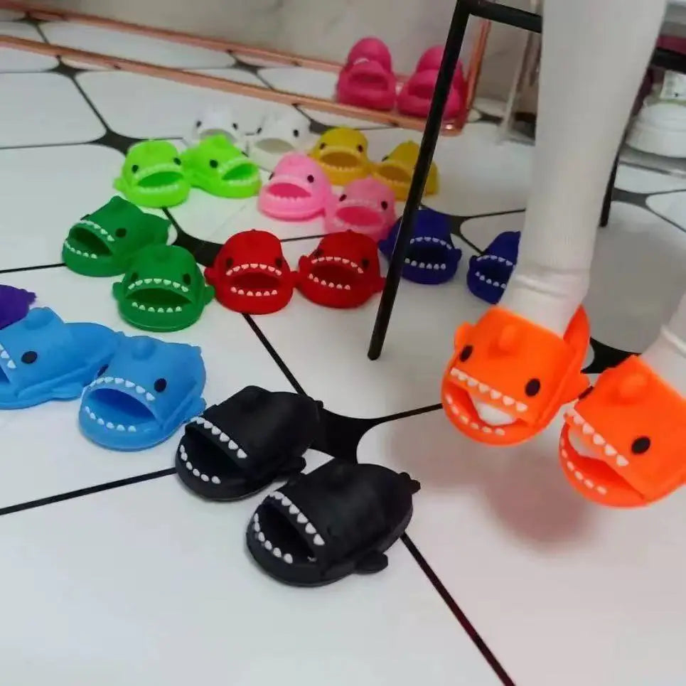 Fashion 30cm Doll Shoes Slippers 1/6 Bjd Doll Shoes Accessories  5x2.8x3.4cm