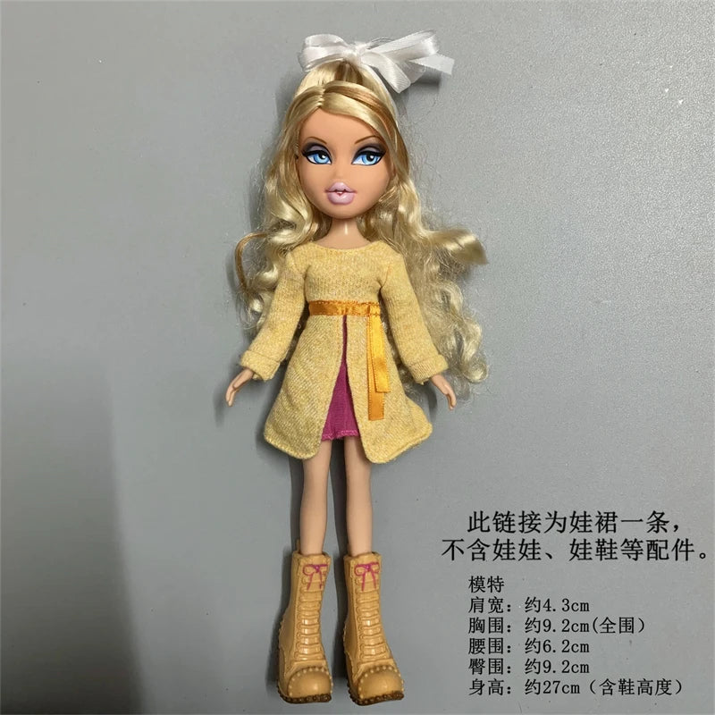many kinds of clothes dress for 30cm doll fashion cool doll high school doll