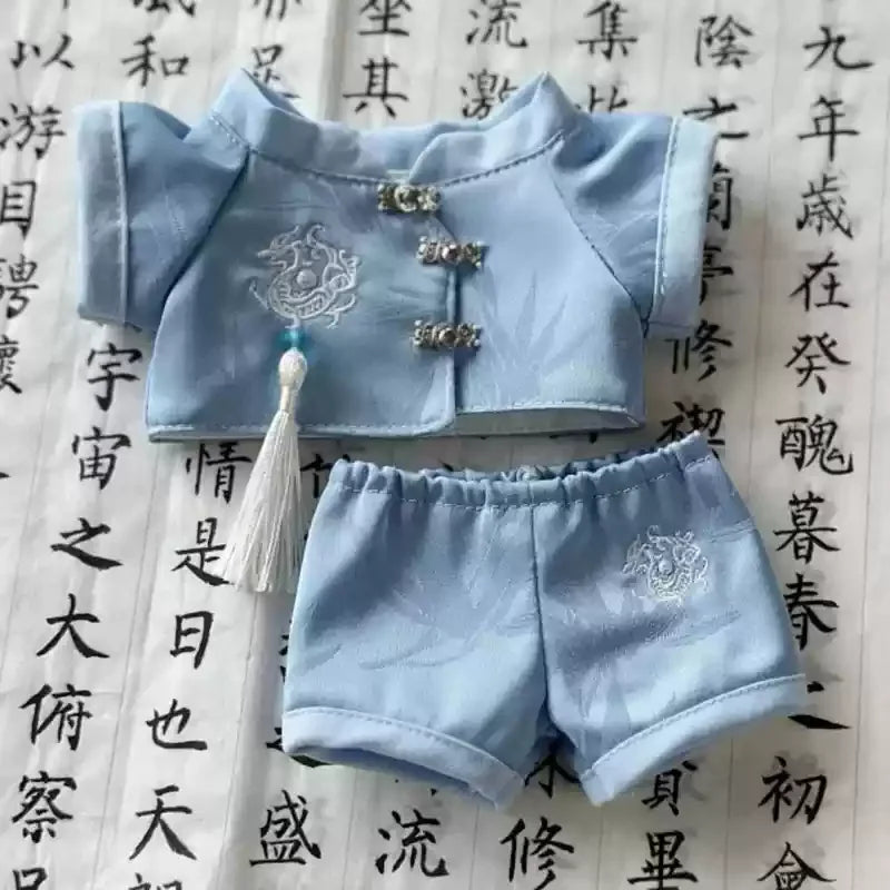 Chinese Style Doll Clothes Are Suitable For 20cm Doll Clothes Cotton Doll Clothes Doll Clothes Decoration Dressing Accessories