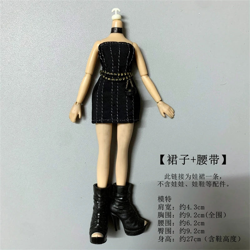 many kinds of clothes dress for 30cm doll fashion cool doll high school doll