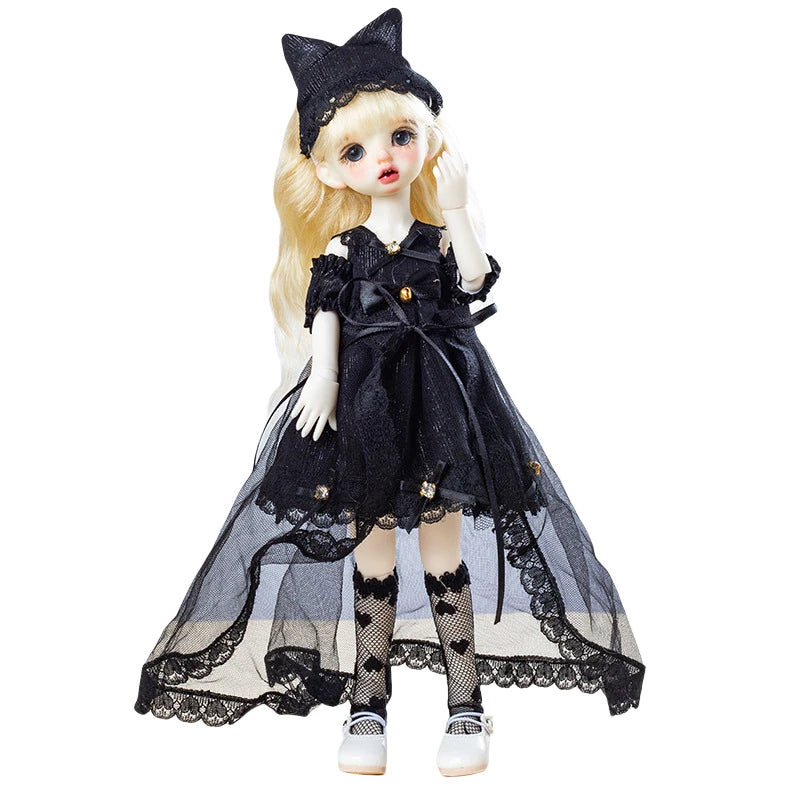 30CM BJD Doll Clothes Girl Dress Up Makeup DIY Toys Dollhouse Accessories Set Children Humanoid Doll Girl Gifts