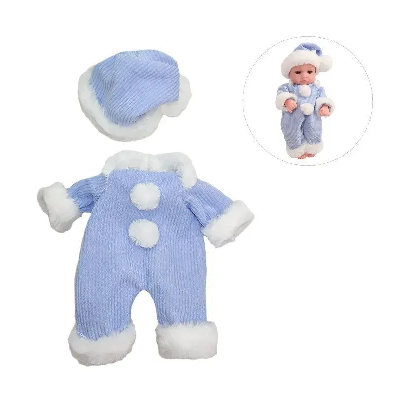 Doll Clothes for 30cm Doll Dress Jumpsuit Doll Clothing Accessories American Doll Accessories Fit For 12inch Baby Doll DIY Toys