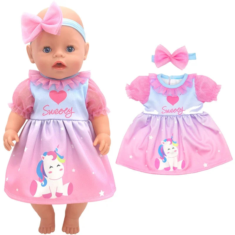 Doll Clothes for 43cm Baby Doll Leather Jacket Pants Set for 17 Inch Baby Doll Coat Winter Clothes Drop Shipping