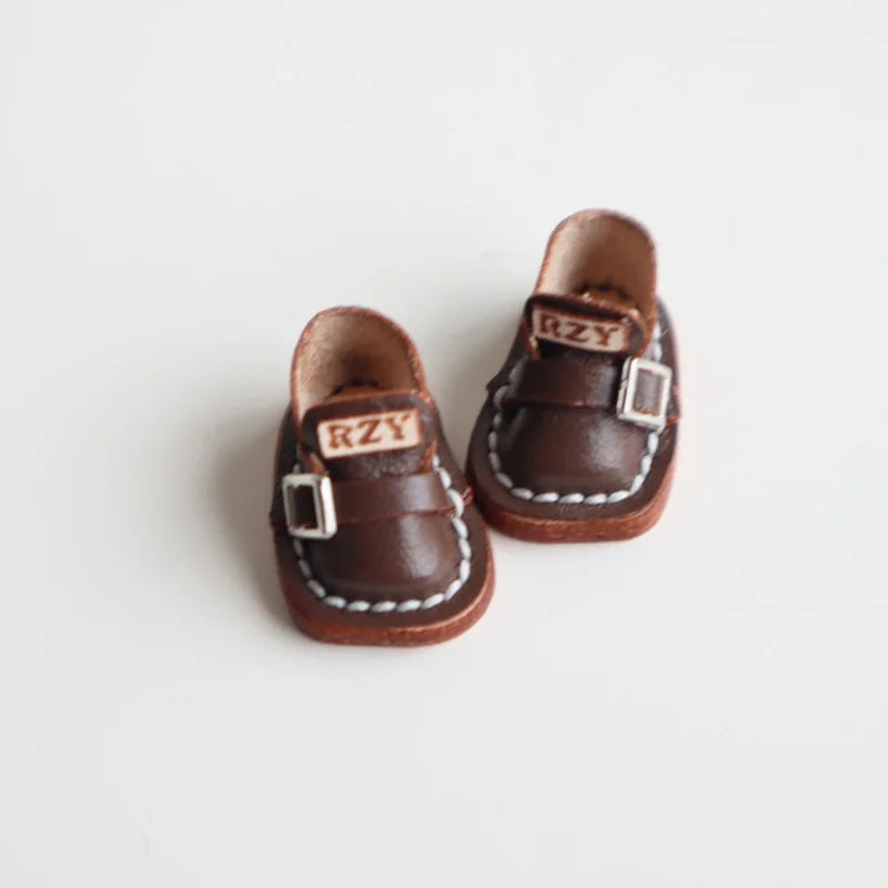 Ob11 Dolls Shoes Cute Leather Shoes Spotted Shoes for Body9, YMY Body, UFDOLL, GSC, Obitsu11, 1/12bjd Doll Accessories Toys