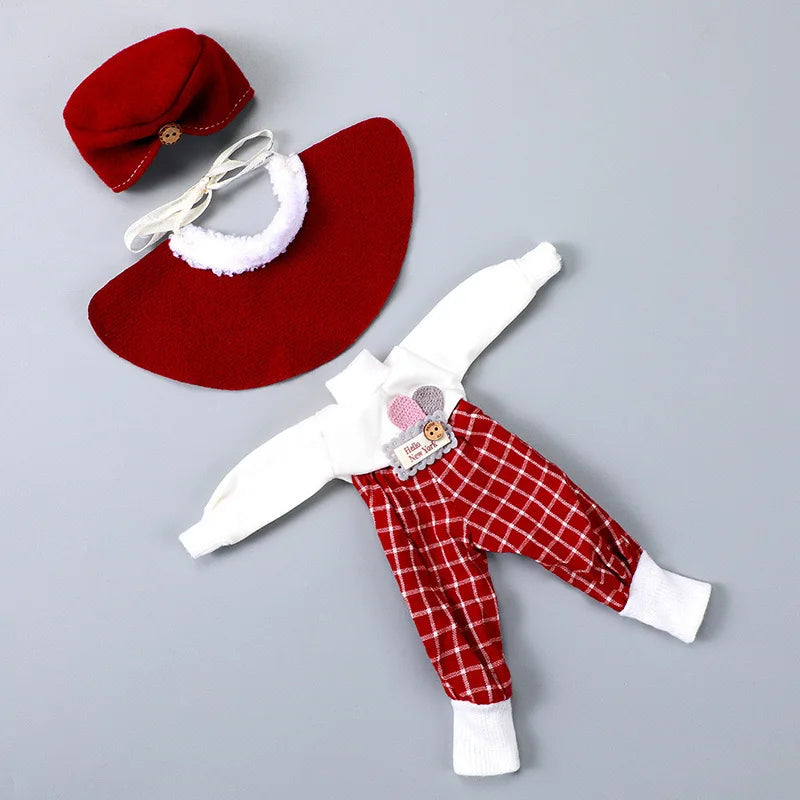 30cm Doll Clothes Accessories 1/6 BJD Doll Clothes Fashion Costume Lolita Uniform Suit Doll Clothes