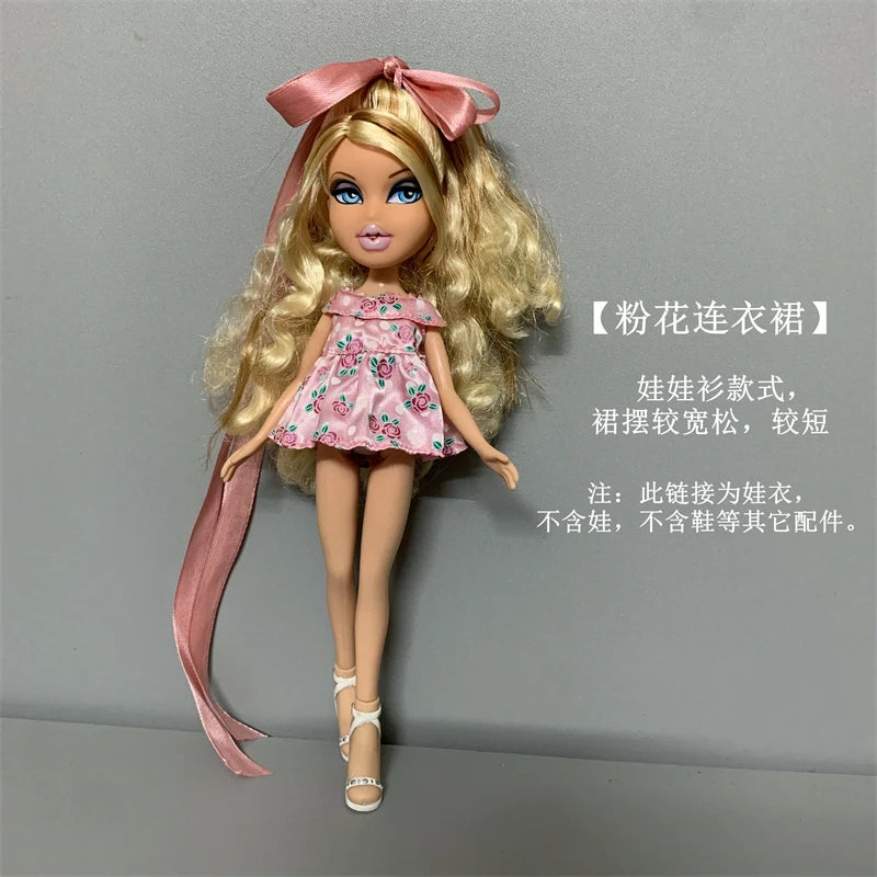 many kinds of clothes dress for 30cm doll fashion cool doll high school doll