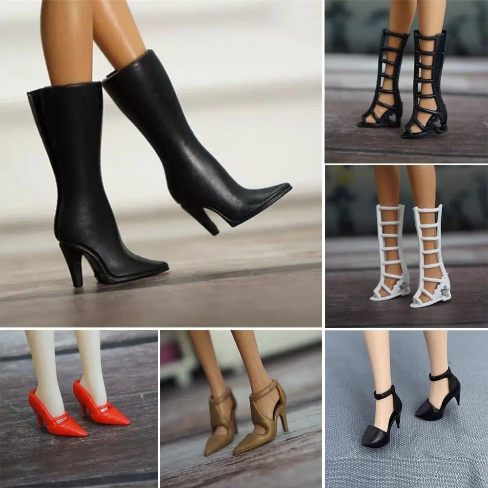 New Quality 1/6 Doll Shoes 30cm Original Super Model Boots 10 Styles Doll Casual Shoes Doll Accessories