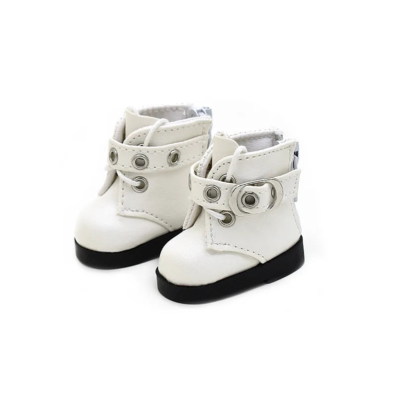 Doll Shoes for 1/6 Bjd Doll Shoes Boots 20cm Cotton Doll Clothes Accessories Sitting Party Christmas Birthday Gift Toys