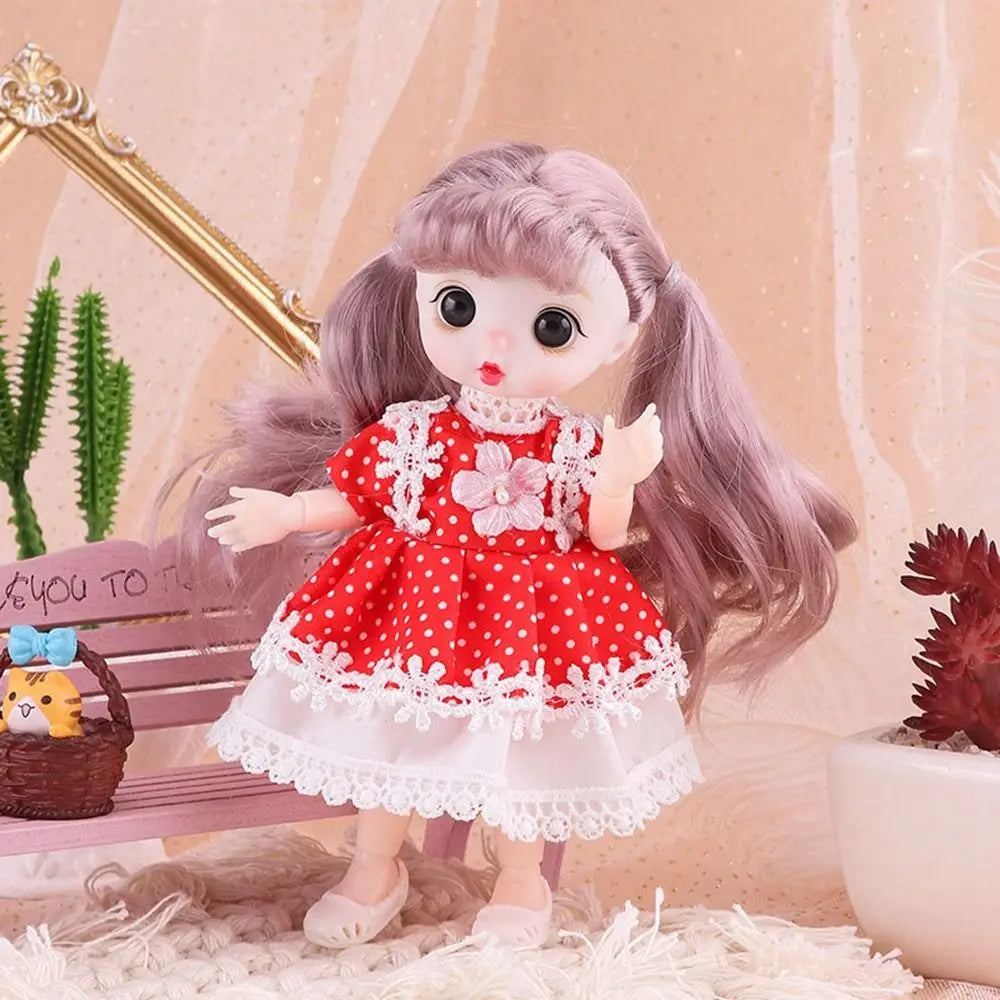 16~17cm Doll Clothes High-end Dress Up Fashion Multistyles Doll Clothes Skirt Suit Children DIY Doll Clothes Accessories