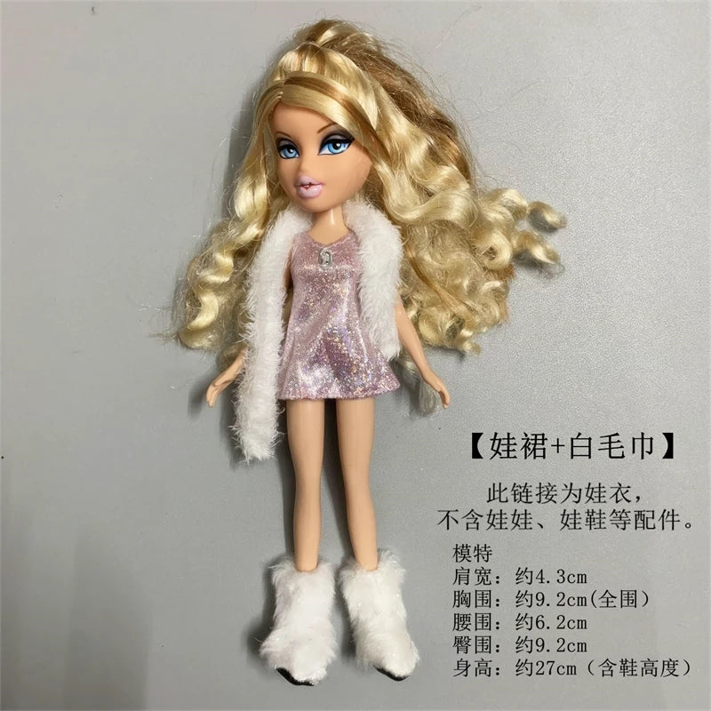 many kinds of clothes dress for 30cm doll fashion cool doll high school doll