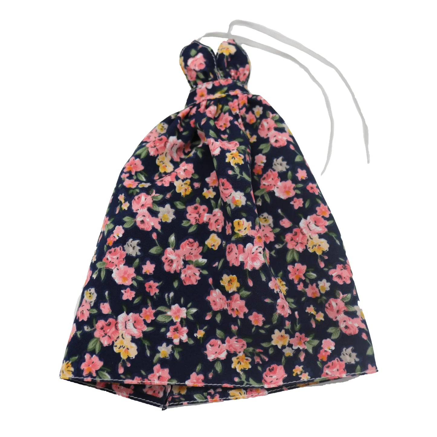 2023 new fashion clothes dress for 30 cm doll 1/6 29 cm Ribbon Hanging Neck Open Back Fragmented Flower Dress