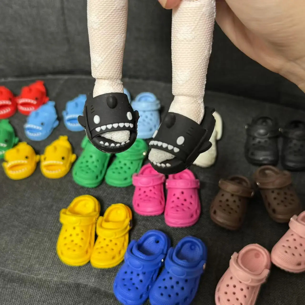 1 Pair Cute 30cm Doll Shoes Slippers 1/6 Bjd Doll Shoes Accessories