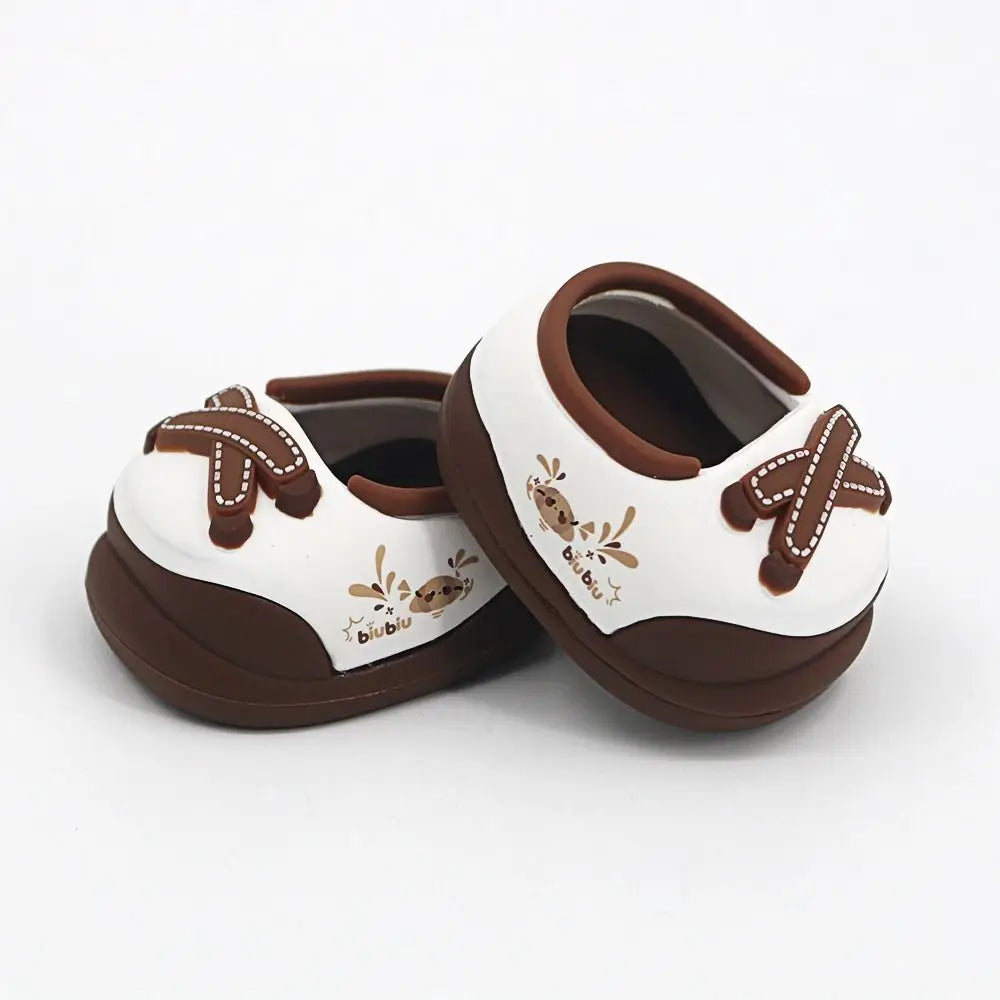 Cartoon 20cm Doll Walking Shoes Soft Rubber Cotton Doll Shoes Hand-made Dolls Accessories Sports Shoes Children Toys