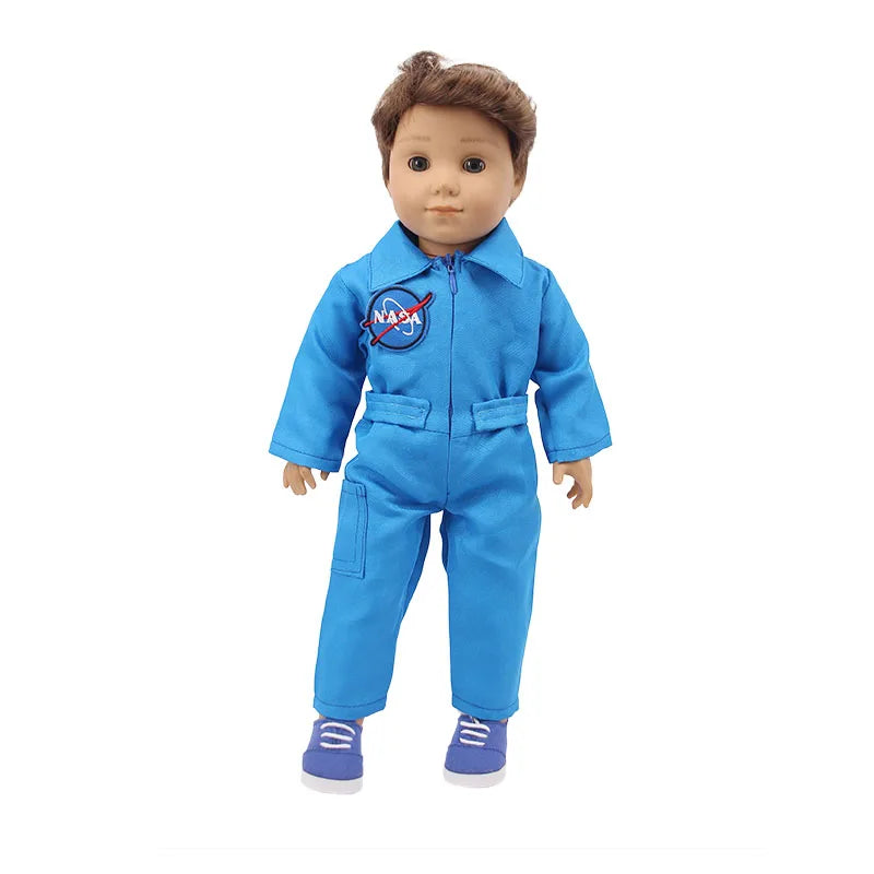 Doll Clothes Leisure Sportswear Cute Animal Print For 43cm Baby Doll &18Inch American Doll Outfits,Our Generation Gifts Toys