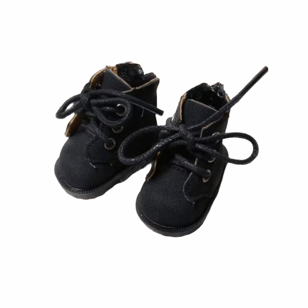 5*2.9*3.8cm Doll Shoes Baby Shoes Style Leather Material Zsiga Doll Boots Doll Accessories Changeable Design Leather Boots