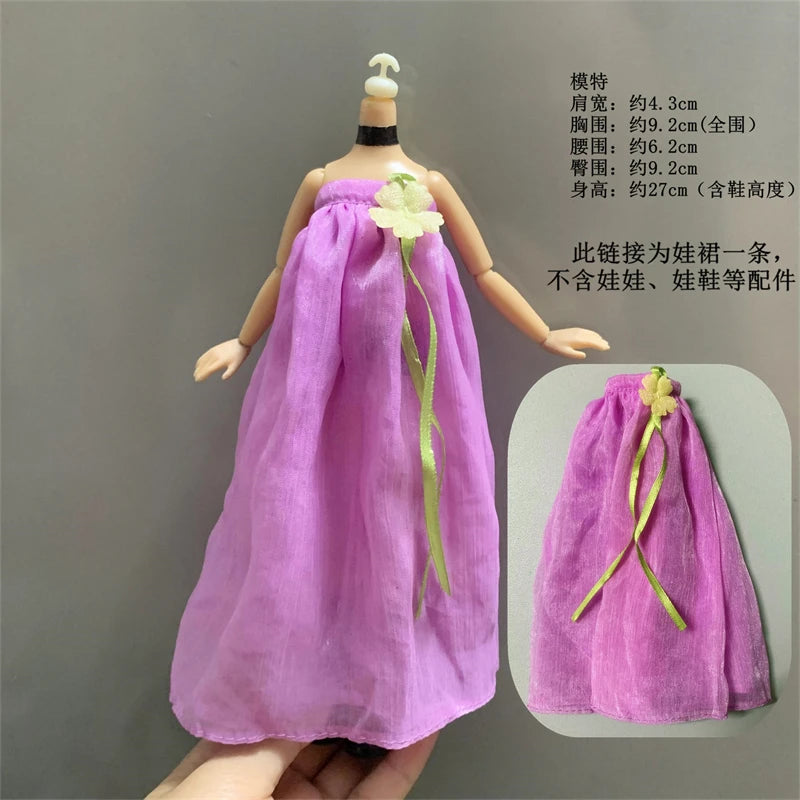 many kinds of clothes dress for 30cm doll fashion cool doll high school doll