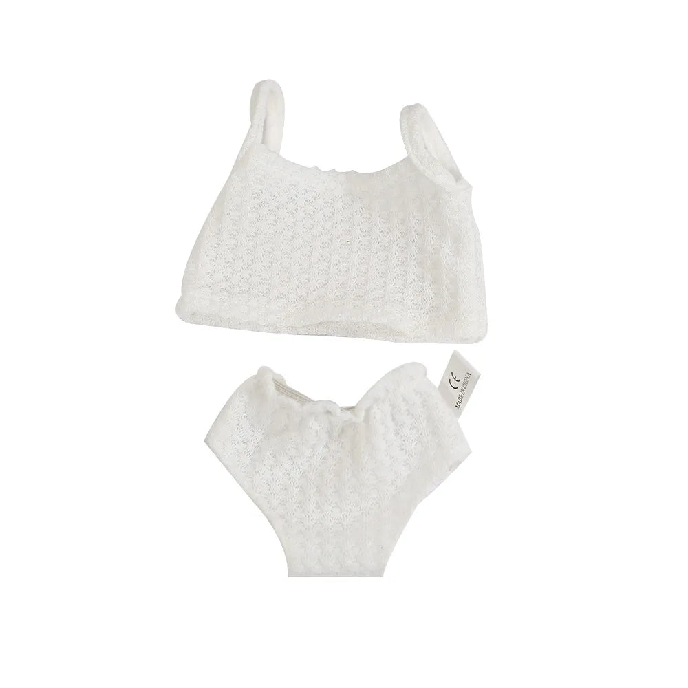 Doll clothes for 13 Inch 33CM Dolls Baby Toys Doll accessories Vest Dress Doll Clothes For 13 Inch American Reborn Baby Dolls