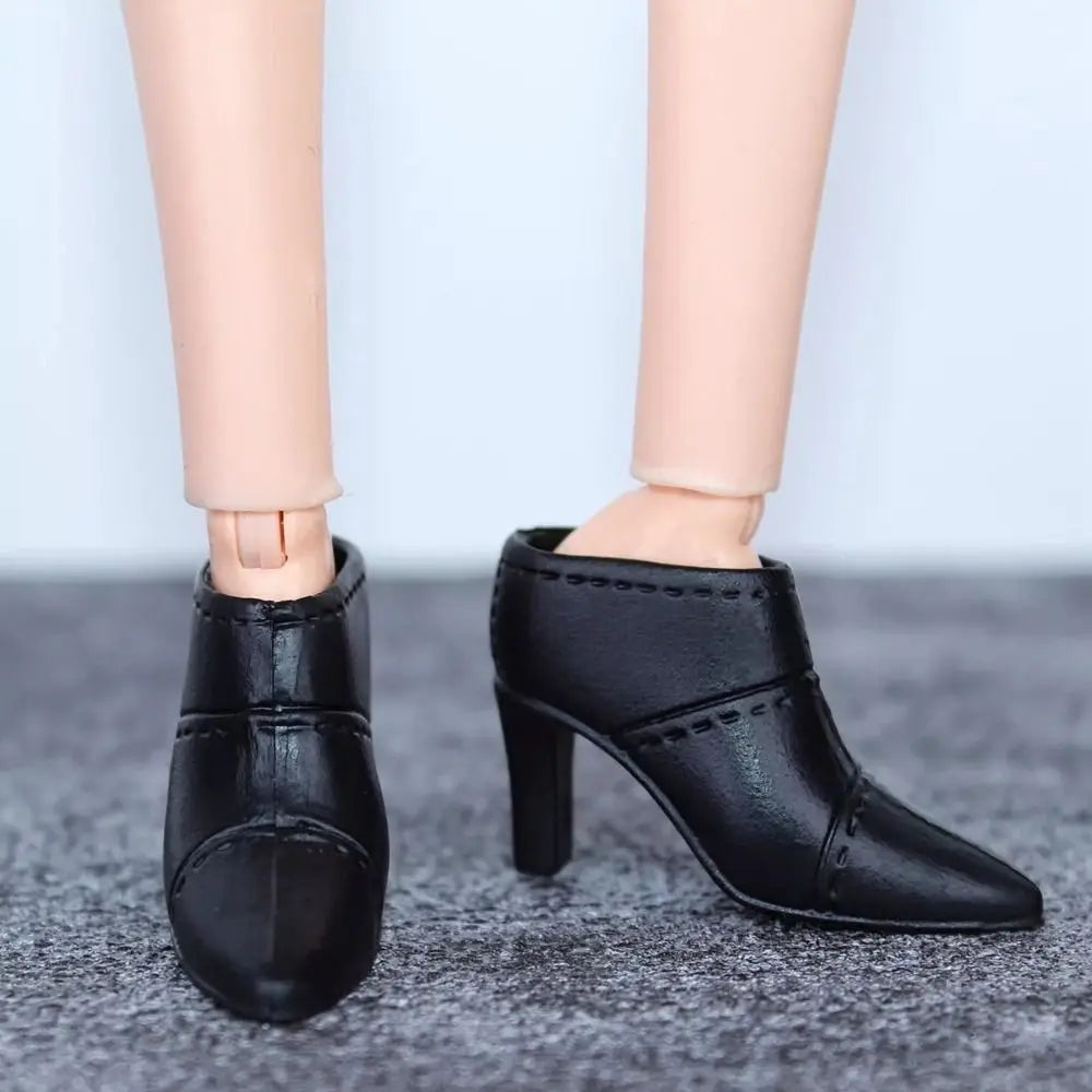 Quality 1/6 Doll Shoes New 30cm 20 Styles High Heels Shoes Original Doll Casual Shoes Doll Accessories