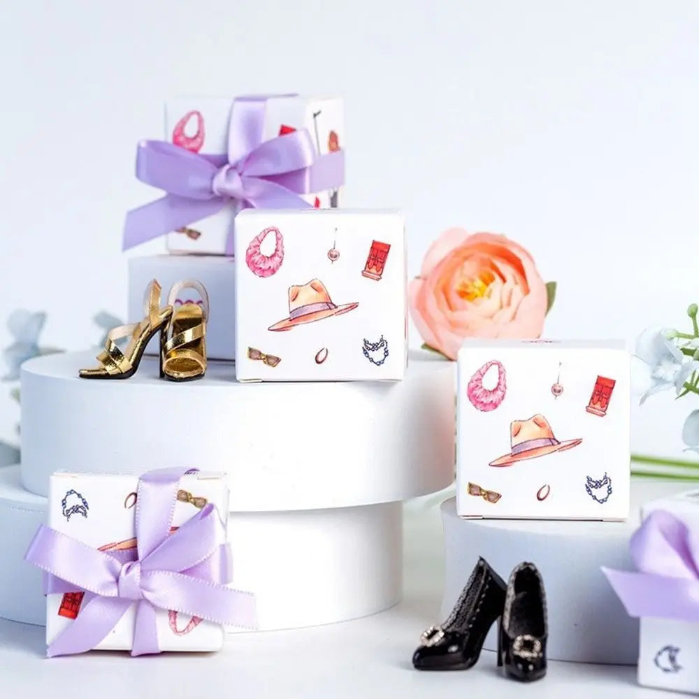 Dress Up Handmade Doll Shoes Exquisite 1/6 Supermodel Doll High Heels Doll Boots Doll Accessories