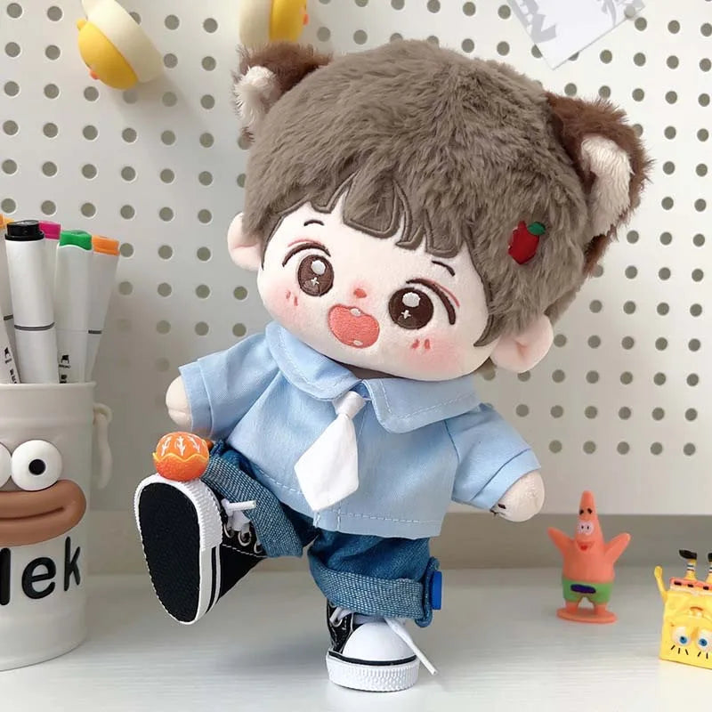 For 10cm Cotton Doll Shoes Fashion Leather Shoes Doll Accessories Mini Doll'S Sports Shoes Dolls Accessories DIY Toys
