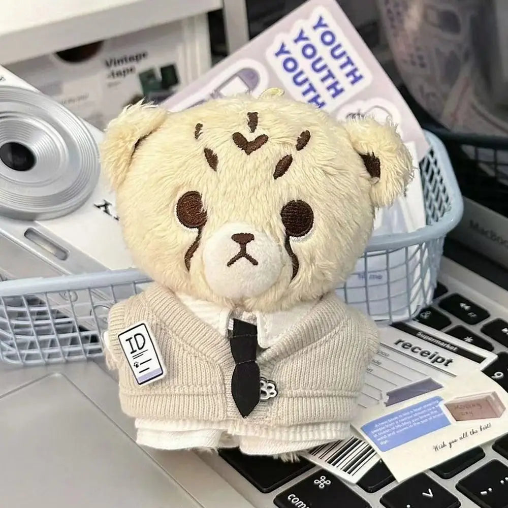 Uniform 10cm Cotton Doll Clothes Shirt T-shirt Doll Clothes Outfit Pants Lovely Doll Dress Up Set 10cm Cotton Doll