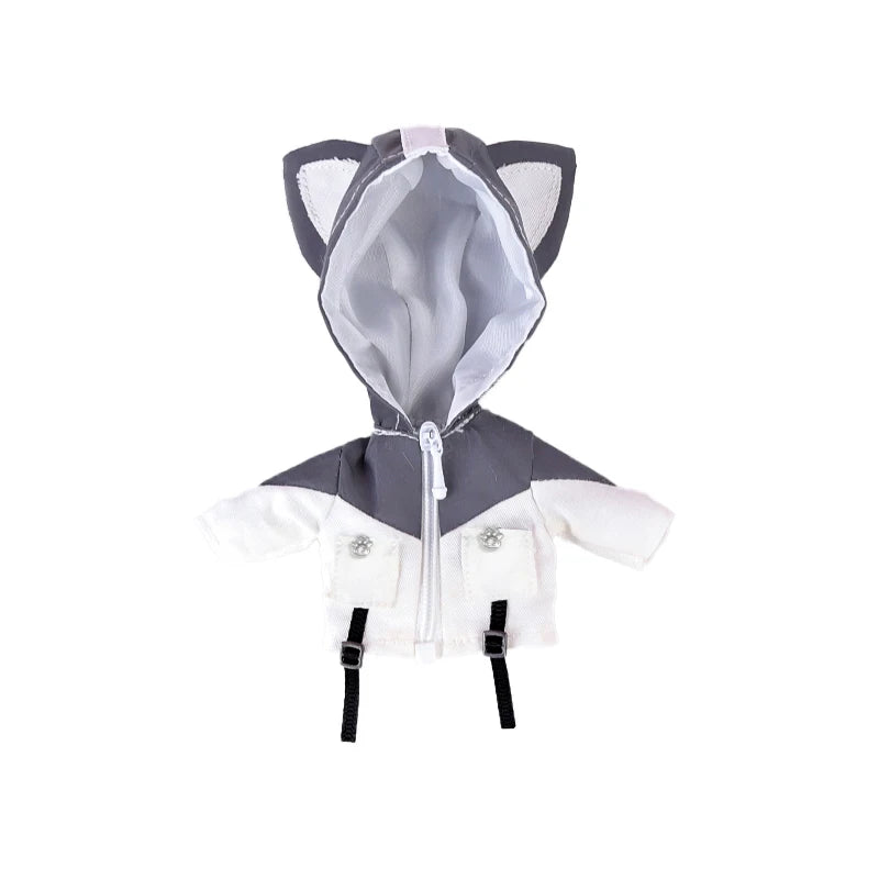 Dolls Accessories Casual Wear Doll Reflective Jacket Sportswear Decoration Ob11 Clothing Cool Handmade Doll Coat Obitsu11