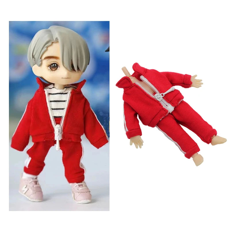 Ob11 Clothes Sets 1/12 BJD Doll Clothes Obitsu11 GSC Doll  Clothes & 11cm BJD Doll Clothes Pants