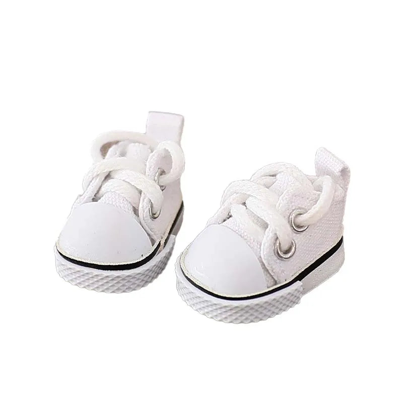 For 10cm Cotton Doll Shoes Fashion Leather Shoes Doll Accessories Mini Doll'S Sports Shoes Dolls Accessories DIY Toys