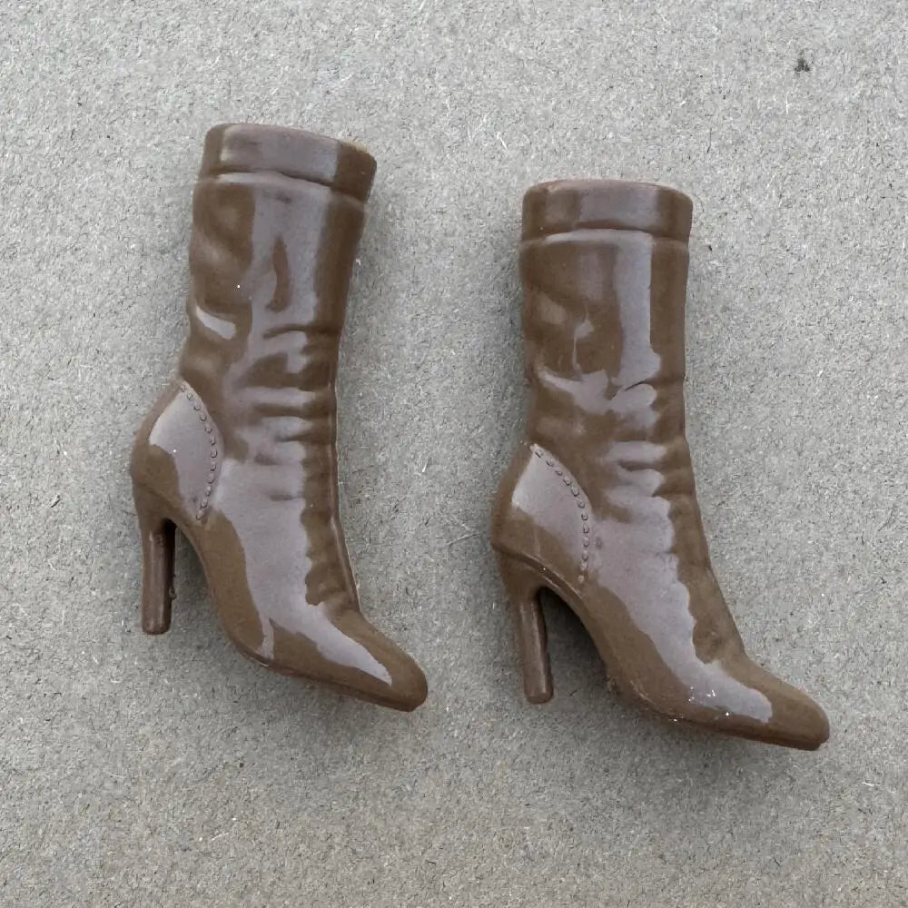 1/6 Doll Shoes High Heels Winter Boots For 30cm Doll High Heel Feet Dolls Decors Toys DIY Playing Accessories Shoes