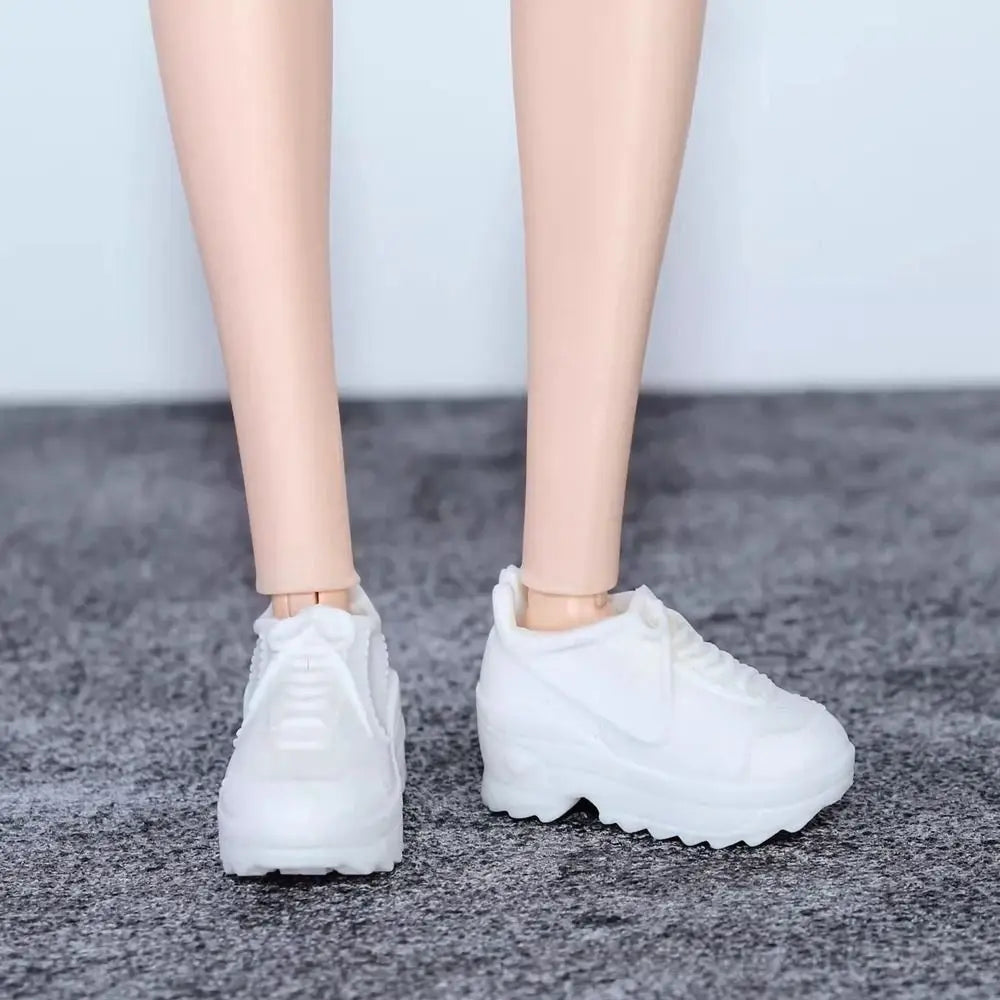 Quality 1/6 Doll Shoes New 30cm 20 Styles High Heels Shoes Original Doll Casual Shoes Doll Accessories