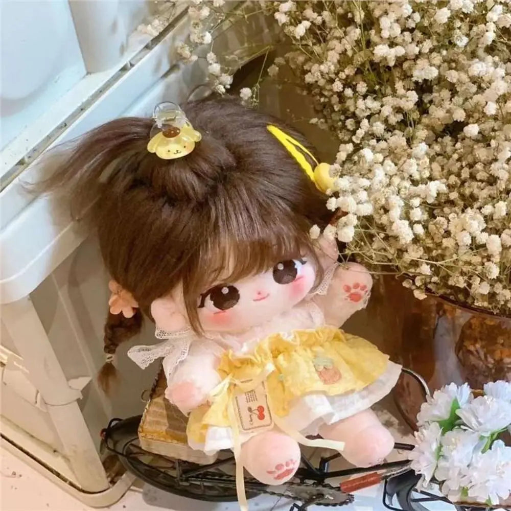 20cm Cotton Doll Clothes Pretty Dress Outfit Cute Hoodie Casual Suit Plush Toys Dress Up Clothing Girls Brithday Gift