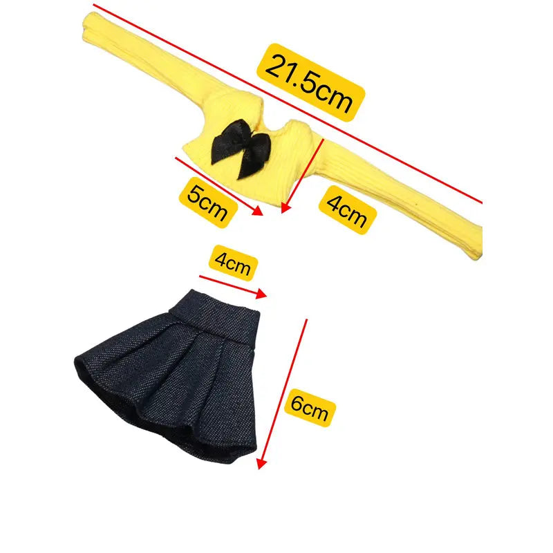Doll's Clothes for 30cm Thin Barbies Doll Set Accessories DIY Dressing Up Toy