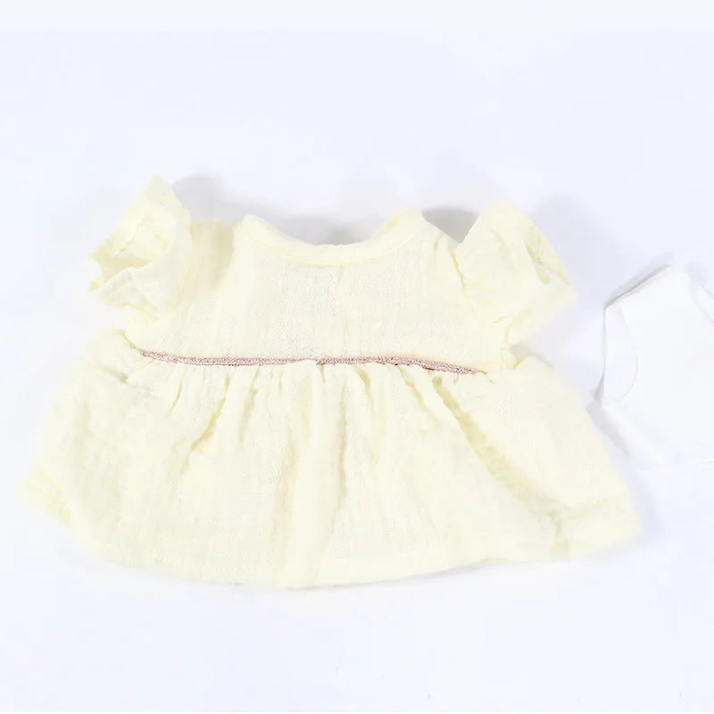 Doll clothes for 13 Inch 33CM Dolls Baby Toys Doll accessories Vest Dress Doll Clothes For 13 Inch American Reborn Baby Dolls