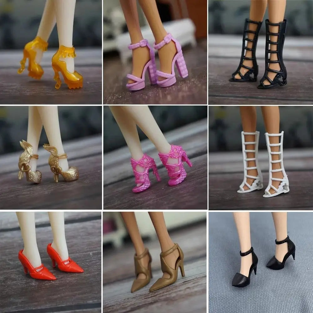 New Quality 1/6 Doll Shoes 30cm Original Super Model Boots 10 Styles Doll Casual Shoes Doll Accessories