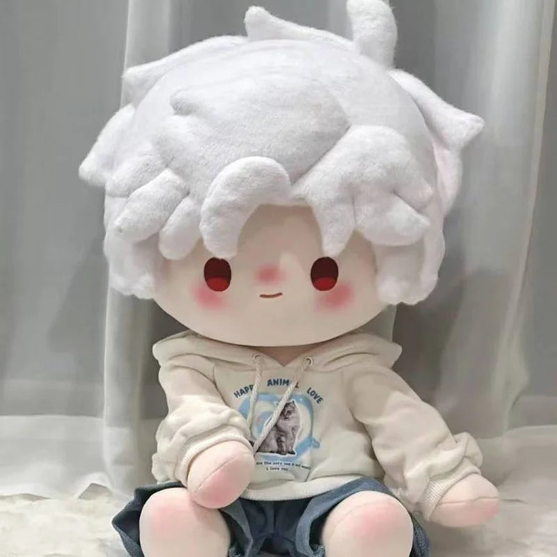 40cm Doll Clothes Cotton Doll Sitting Cute Set Pajama Dress Up Handsome Uniform Temperament Casual Doll Replace Only Clothes