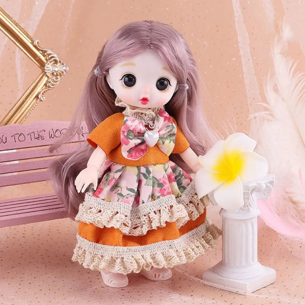 16~17cm Doll Clothes High-end Dress Up Fashion Multistyles Doll Clothes Skirt Suit Children DIY Doll Clothes Accessories