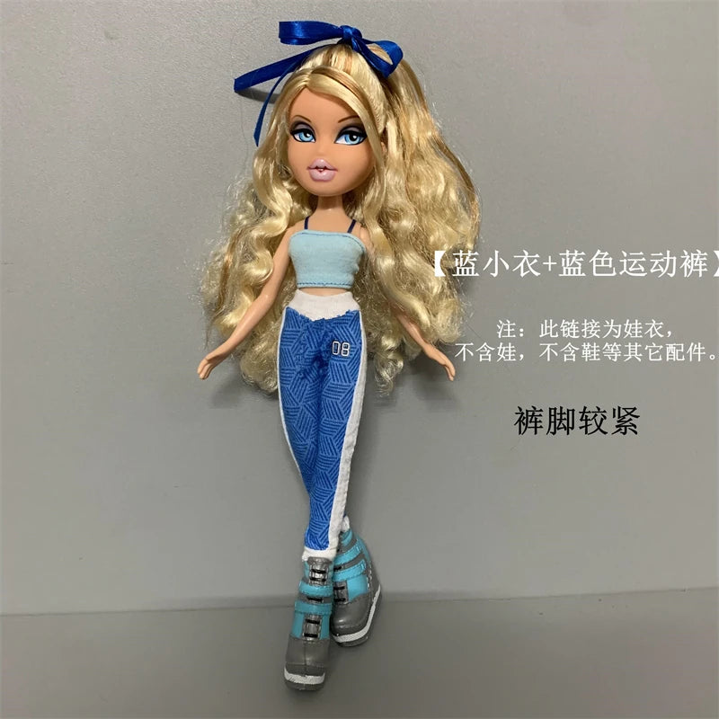 matched suit clothes for 30cm doll clothes fashion cool doll clothes