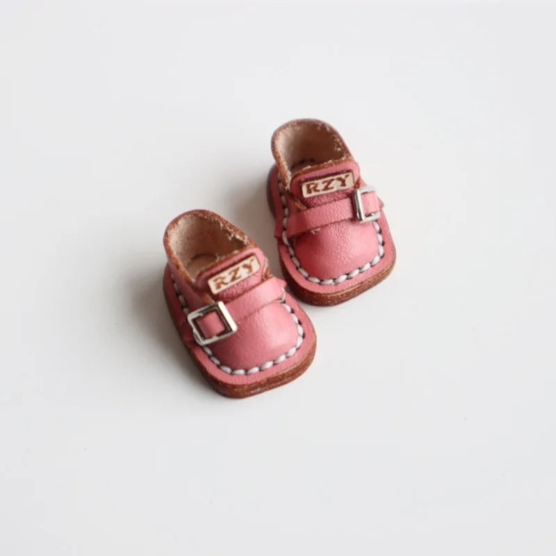 Ob11 Dolls Shoes Cute Leather Shoes Spotted Shoes for Body9, YMY Body, UFDOLL, GSC, Obitsu11, 1/12bjd Doll Accessories Toys